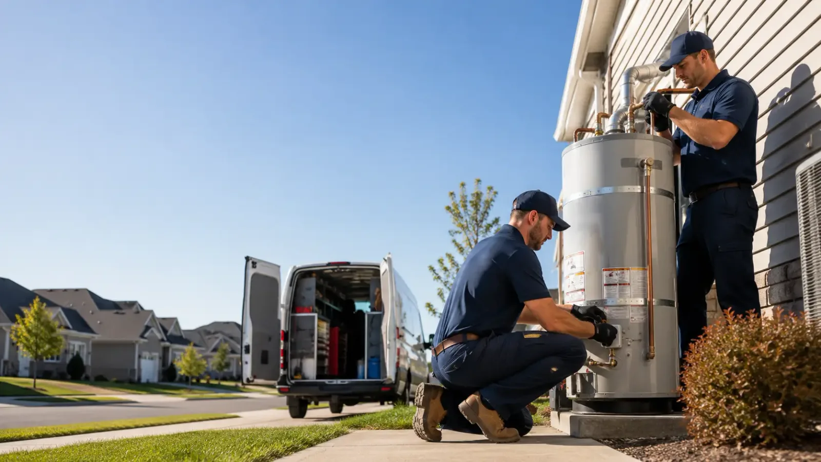 Water Heater Installation in Holmesville, OH